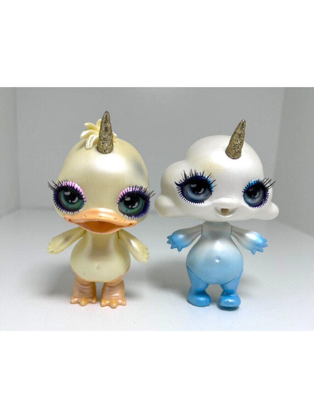 Poopsie Sparkly Critters Quacks and Puff Lot of 2
